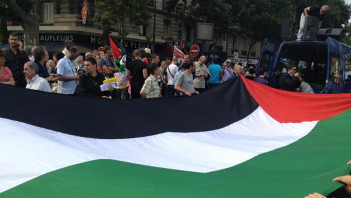 París-reconocimiento de Palestina