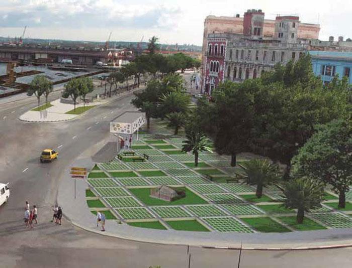 El parque de Luz tendrá un novedoso diseño de los jardines.