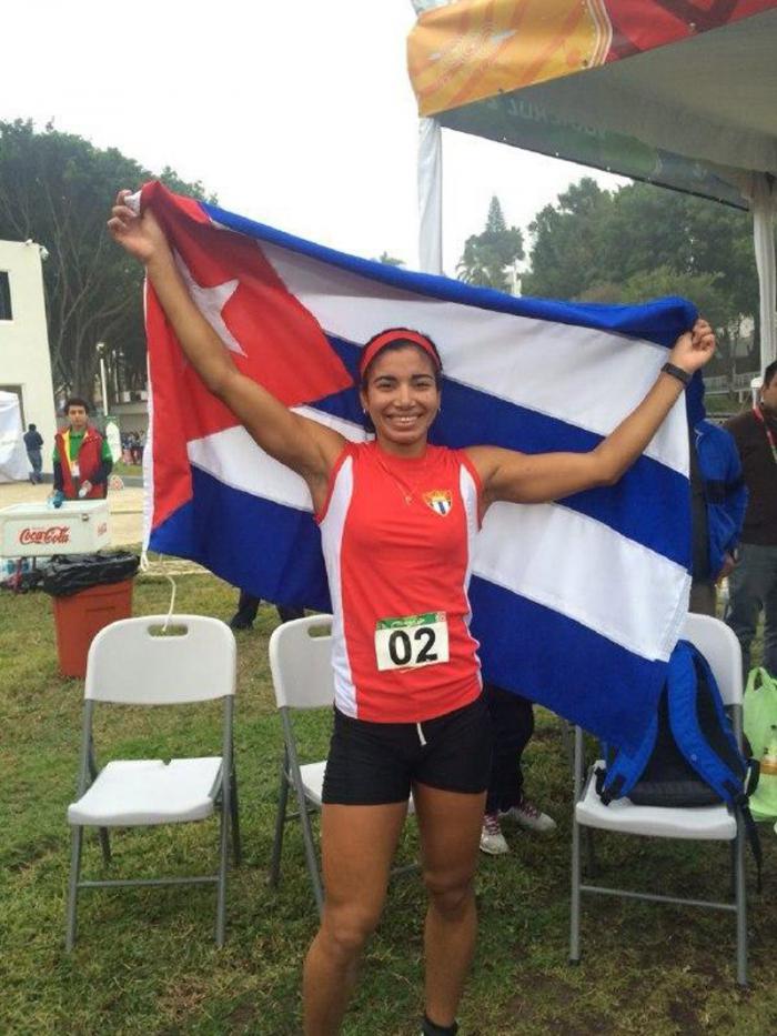 Una convincente demostración la de Leydi Laura Moya con su oro en Veracruz. Foto: sitio oficial de los Juegos