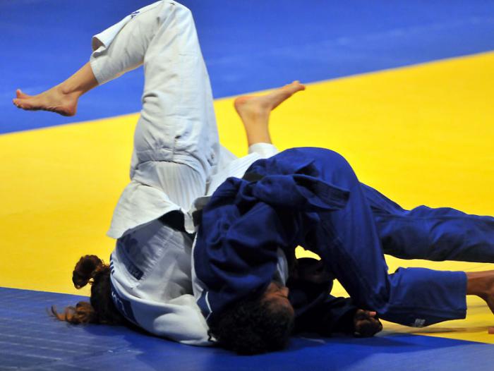 judo F Maricel Laborde oro en 48 kg