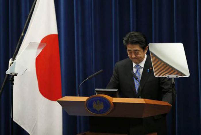 Abe, primer ministro de Japón