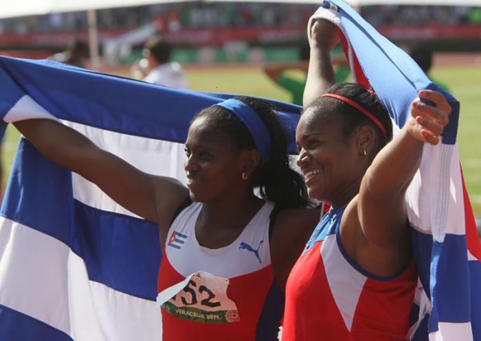 Yipsi Moreno record centroamericano en lanzamiento del Martillo con 71,35 mts. Foto: Ismael Francisco/Cubadebate.