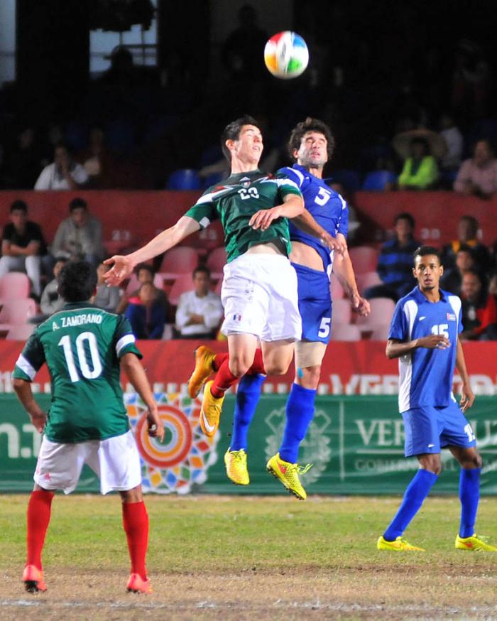 Futbol JCC cuba pierde contra mexico la semi final 7 x 6 en penales.