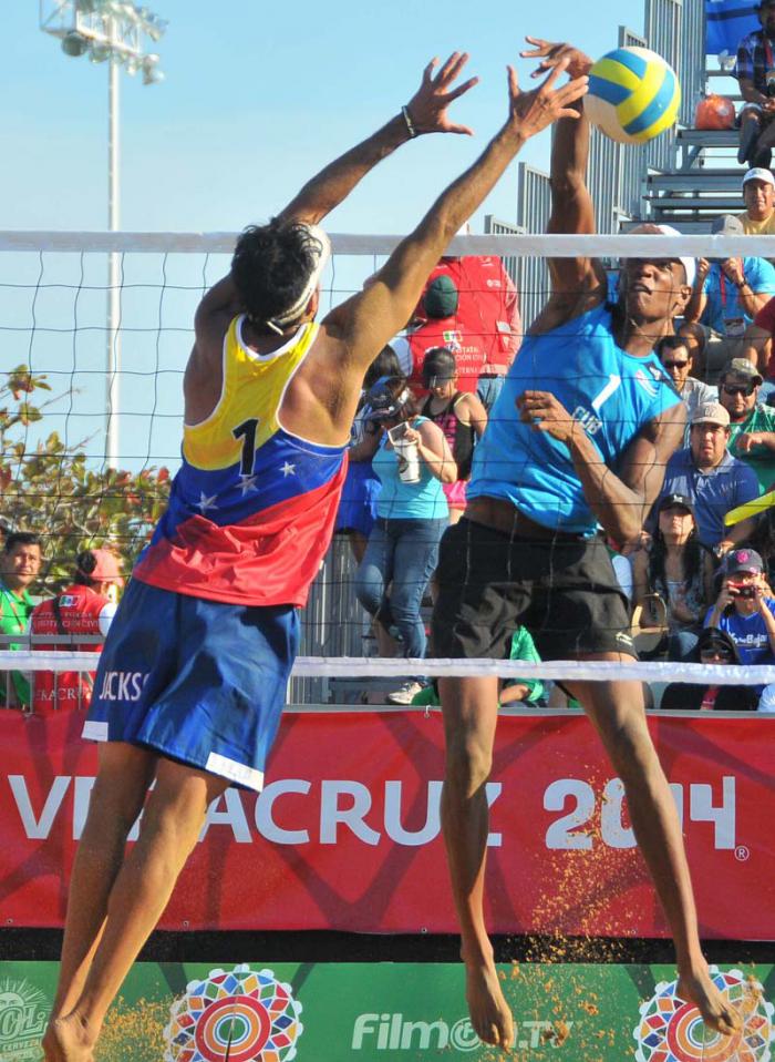 Voleivol de playa M oro para cuba Nivaldo Diaz y Sergio Gonzalez
