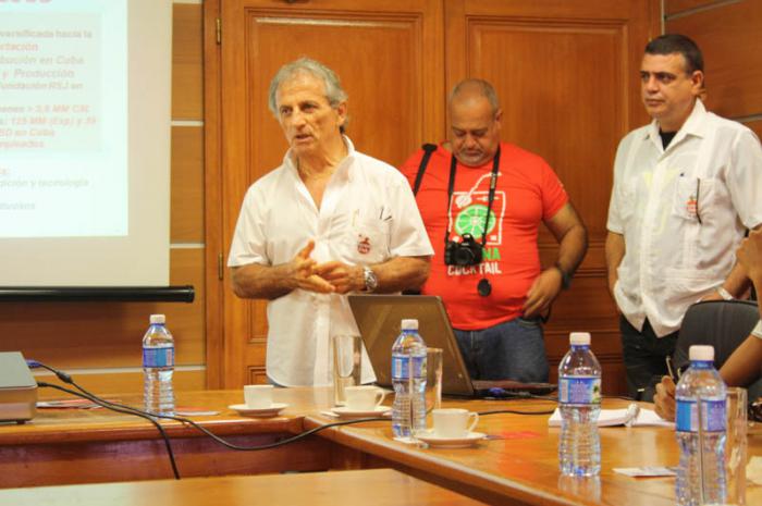 André Leymat, director industrial de Havana Club International S.A, afirmó que la conquista del mercado chino es uno de los retos cercanos de la compañía. 