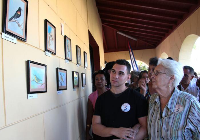 Testimonios sobre los procesos de relacion Religion-Estado en Cuba después del triunfo de la Revolucion. Exposicion Alas de Libertad, de Antonio Guerrero, Héroe de la Republica de Cuba, Mirta Rodriguez, madre de Antonio y Elian Gonzales, en la Casa del Carino.