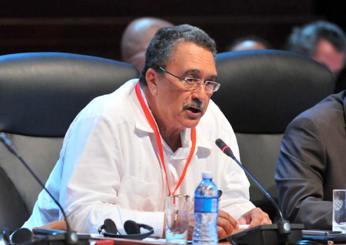 X Aniversario del ALBA-TCP. Primer ministro de Santa Lucía, Kenny Anthony