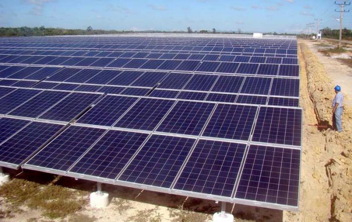 El parque solar fotovoltaico inyectará energía directamente al Sistema Electroenergético Nacional.