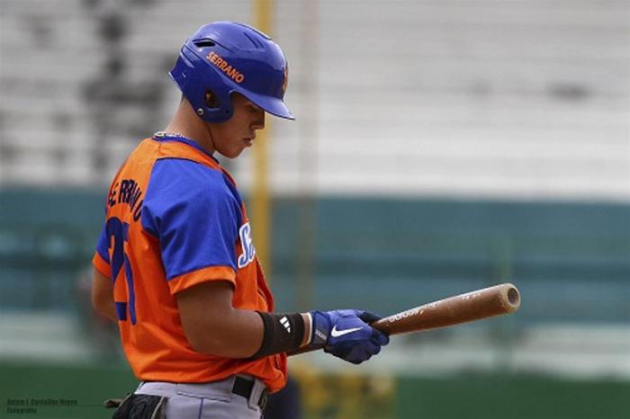 El jugador espirituano Luis Daniel Serrano. Foto: Escambray