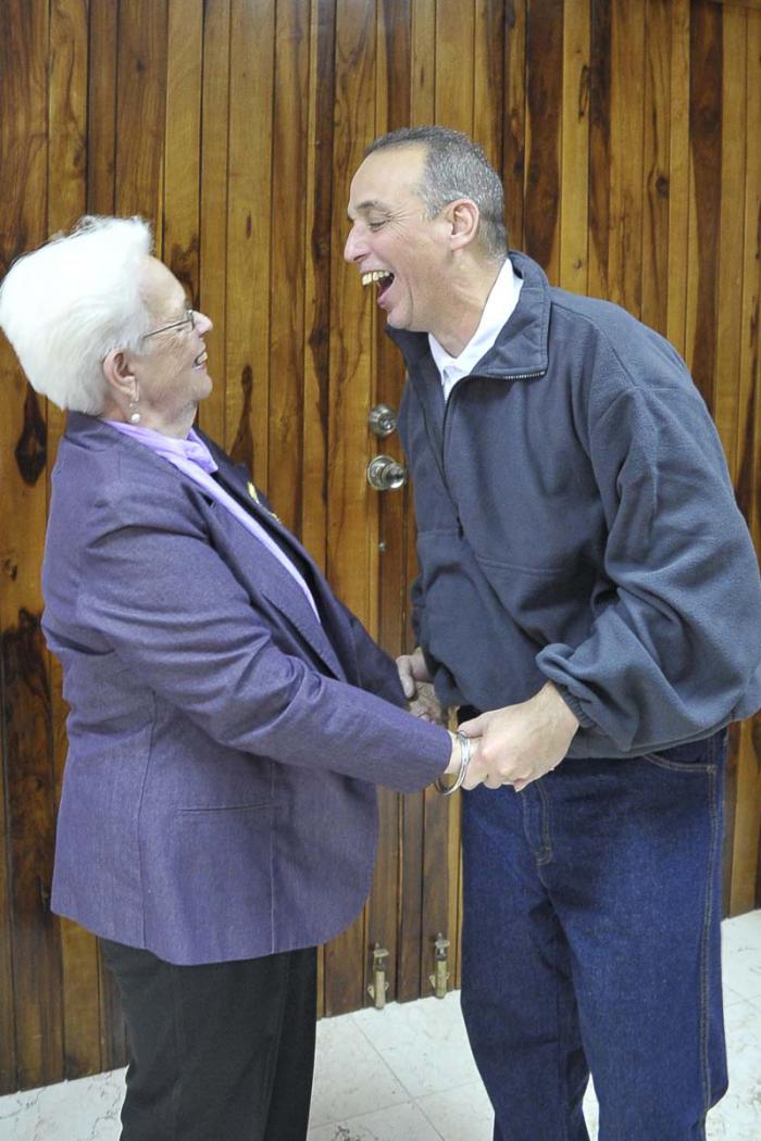 Antonio Guerrero y Mirta Rodríguez