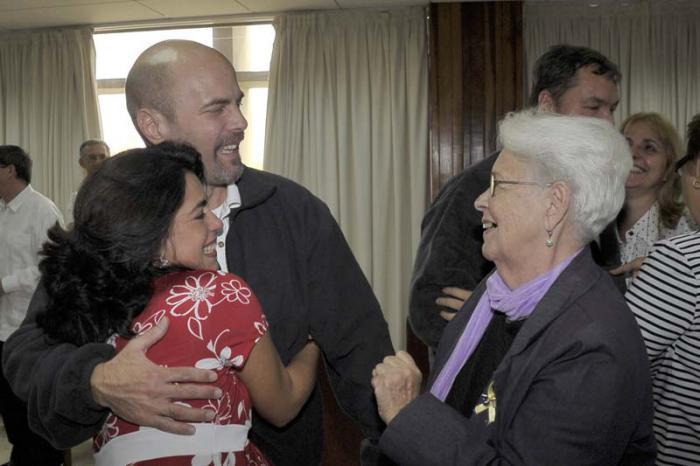 Gerardo, Adriana y Mirta