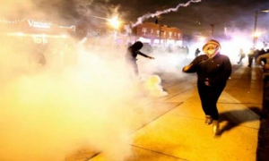 Ferguson gas lacrimógeno y pimienta