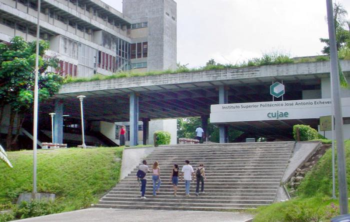 Entrada principal de la CUJAE.