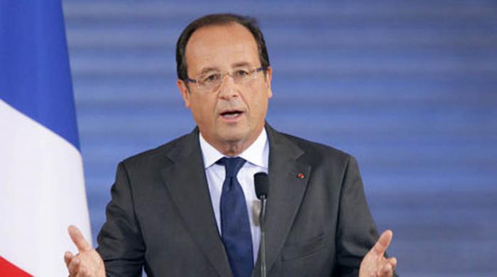 François Hollande, presidente de Francia