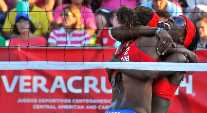Las cubanas dieron una gran alegría con su medalla de oro en Veracruz.