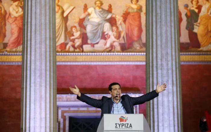 Alexis Tsipras y su partido de izquierda Syriza arrasaron en las elecciones de este domingo. 