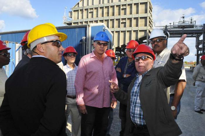 Visitó Díaz-Canel empresas de la provincia Mayabeque