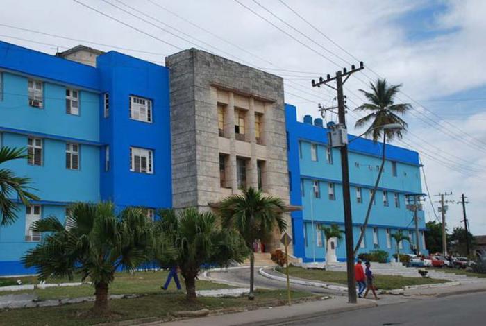 Hospital Jose Lopez Tabranes luego de su remodelación.