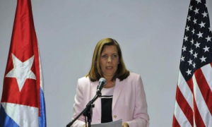 28 Ronda de Conversaciones Migratorias entre EEUU y Cuba, Josefina Vidal en conferencia de prensa.