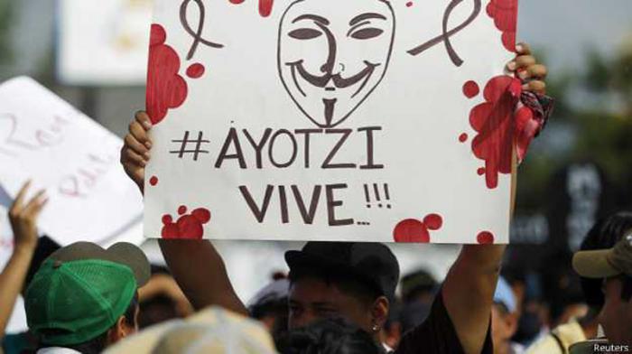 México estudiantes de Ayotzinapa