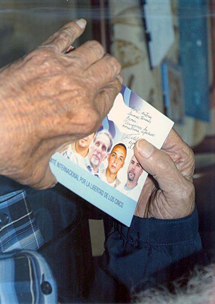 Fidel Castro y Randy Perdomo presidente de la FEU