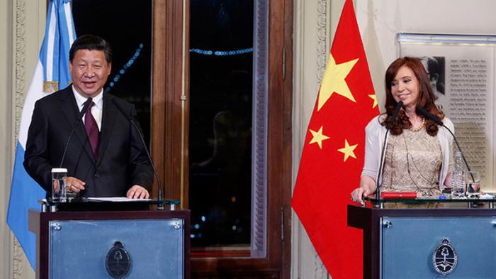 Visita de Cristina Fernández a China