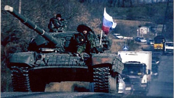 Las fotografías correspondel al conflicto entre Georgia y Rusia, en el 2008. foto: Tomada de RT/funcionarios del gobierno del presidente Petro Poroshenko entregaron a Estados Unidos fotografías tomadas en Georgia en el 2008, como supuesta prueba de que Moscú había invadido Ucrania.
