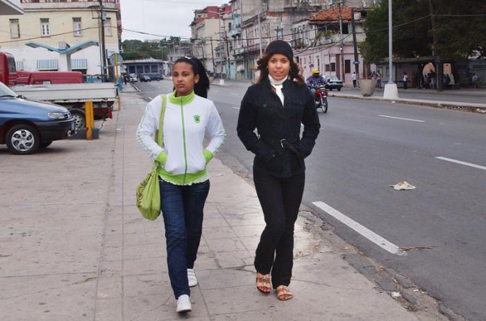 Comenzó el frente frio en La Habana.   