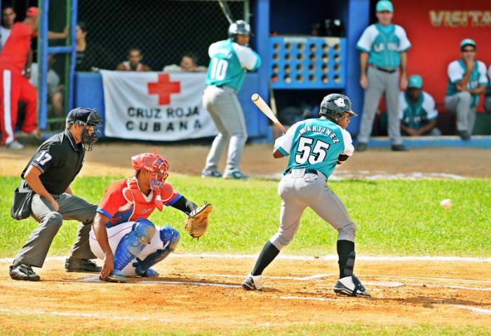 Julio Pablo Martínez se ha consolidado como un primer bate de garantía para Isla de la Juventud. 
