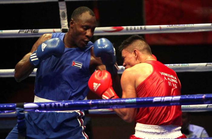 Erislandy Savon, en mas de 91 kg Oro en los XXII Juegos Centroamericanos y del Caribe.