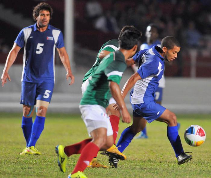 futbol -JCC Cuba vs Mex