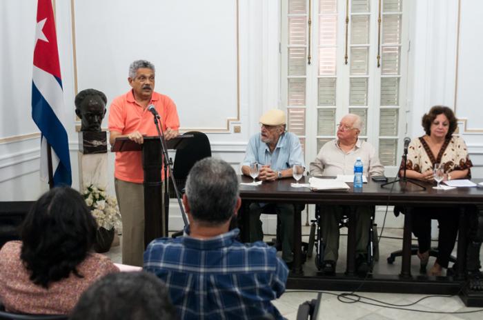 Centro de Estudios Martianos. el investigador y periodista Pedro Pablo Rodríguez López se refirió a la vigencia que tiene el periodismo martiano en las formas de presentar y concebir la noticia actualmente.