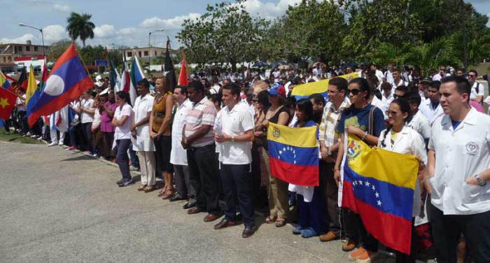 solidaridad con Venezuela en Pinar del Río