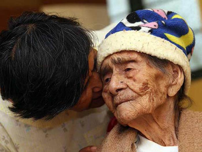 mujer con 127 años-longevidad