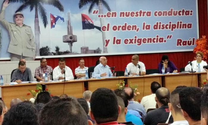 Asamblea de Balance de la UJC en Villa Clara