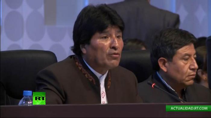 Evo Morales-Cumbre de las Américas