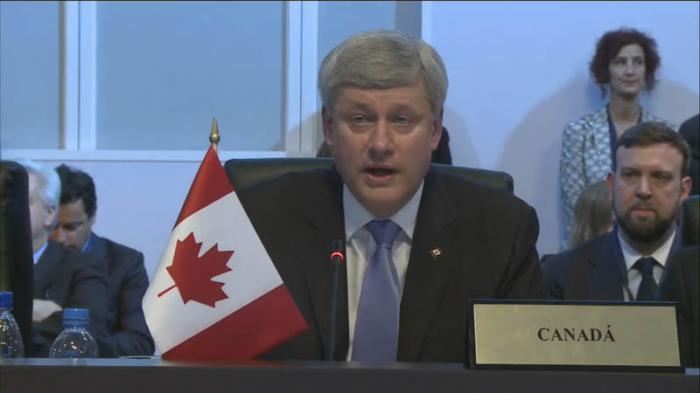 Stephen Haper-cumbre de las américas