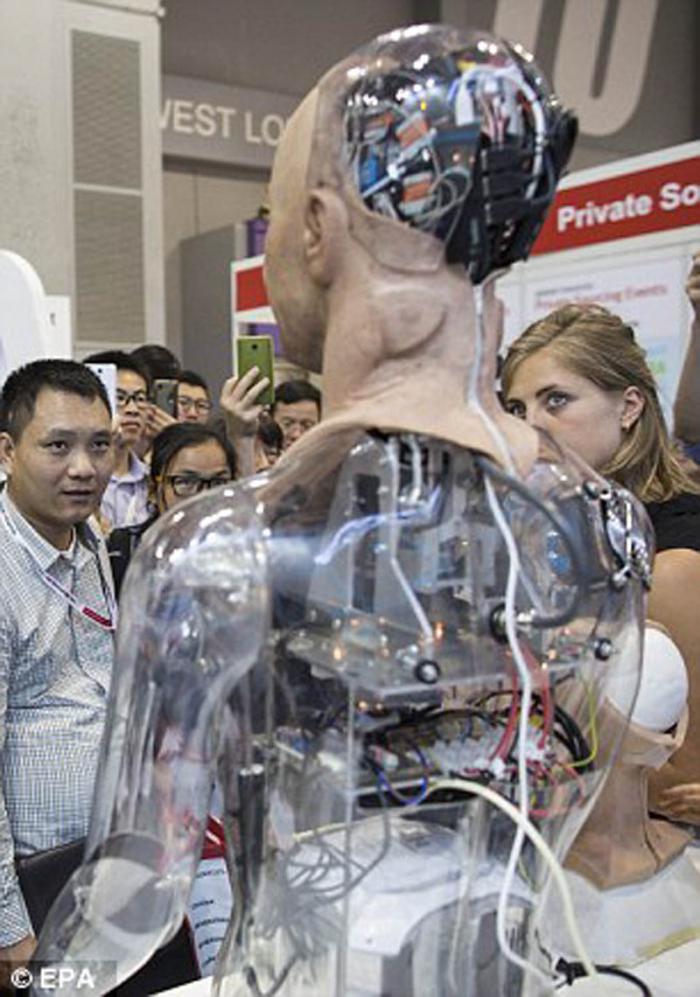 Crean humanoide capaz de hablar 