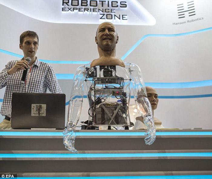 Crean humanoide capaz de hablar 