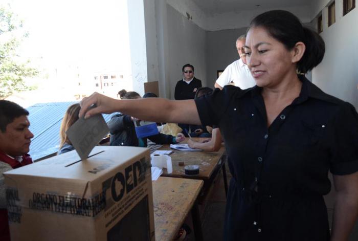 comicios departamentales en bolivia