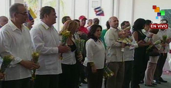 Los cinco en Venezuela