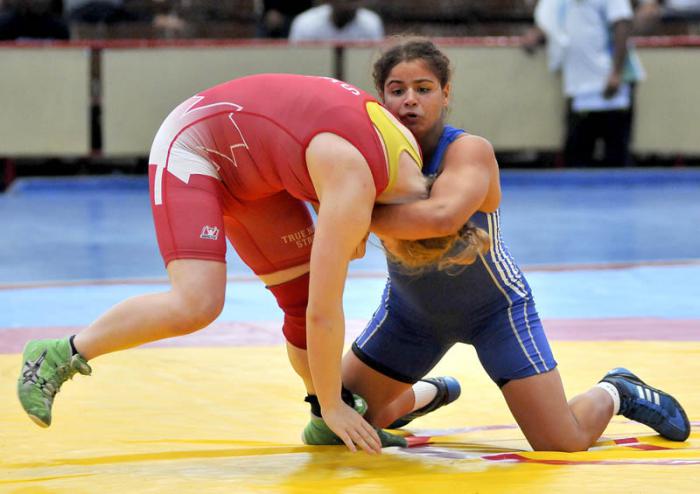 Panamericano Lucha F sub 20 Malbelquis Capote 72 kg Cuba