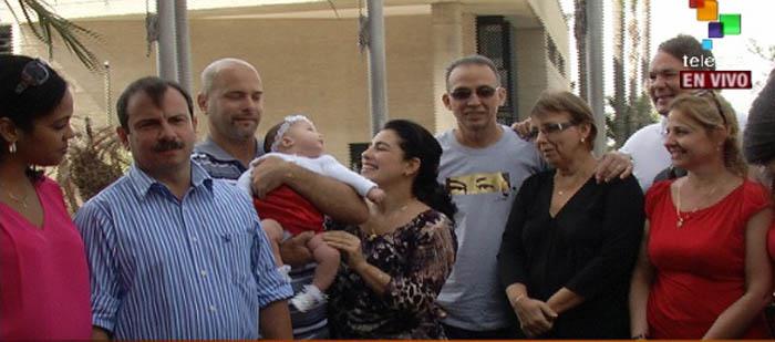 Los cinco en Telesur