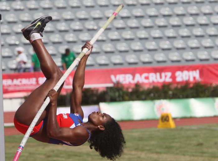 XXII Juegos Centroamericanos y del Caribe-Yarisley Silva de Cuba impone Record centroamericano en Salto con Garrocha de 4,60 mts.