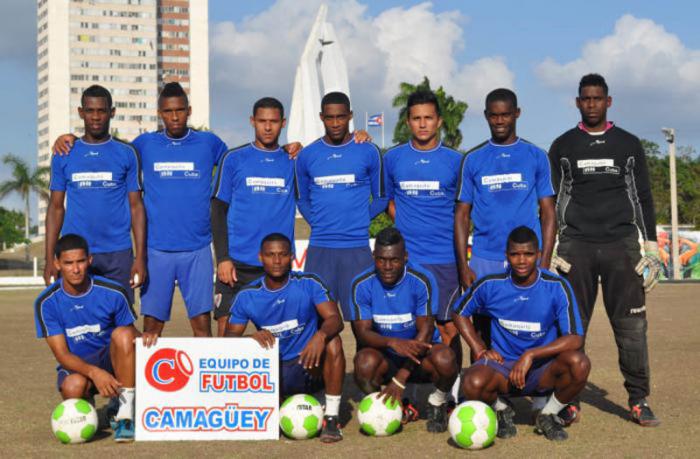Equipo Camagüey en el Campeonato Nacional de Fútbol