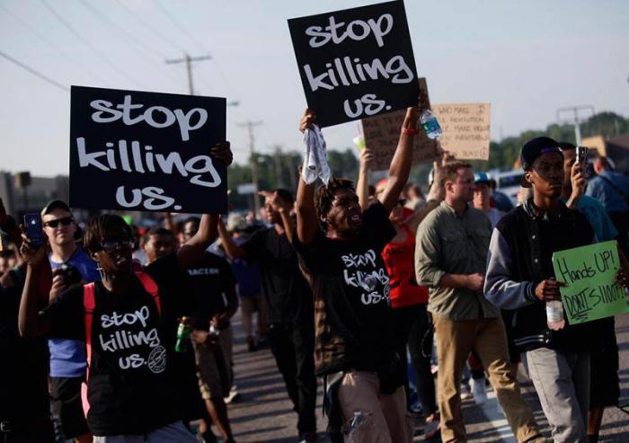 Protestas en EE.UU. por los asesinatos de los afroamericanos.
