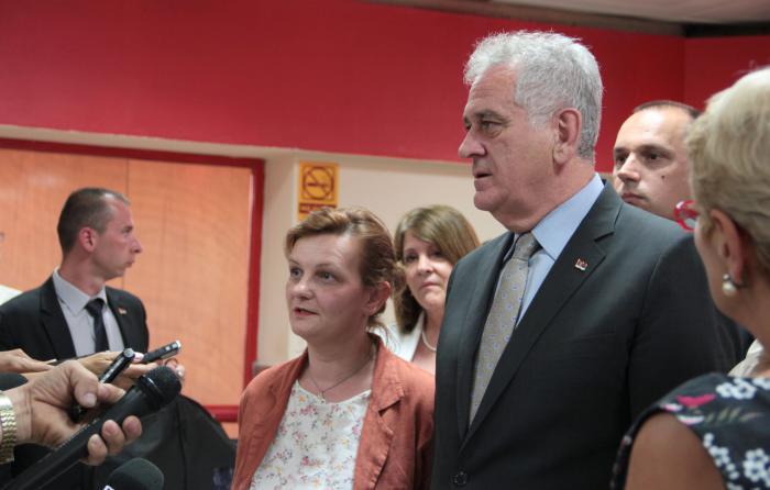 Sr. Tomislav Nikoli?, presidente de Serbia.