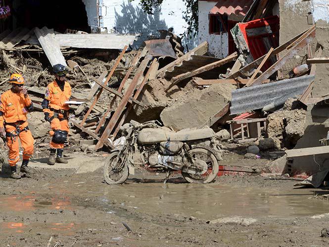 Avalancha en Colombia