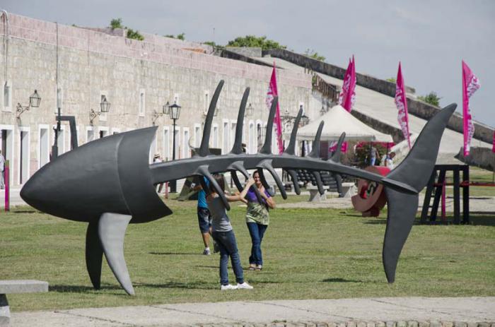 Exposiciones colaterales a la 12 Bienal de La Habana, en La Cabaña.