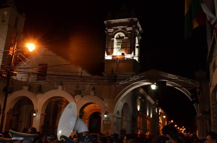 Evo Morales, dia de la independencia